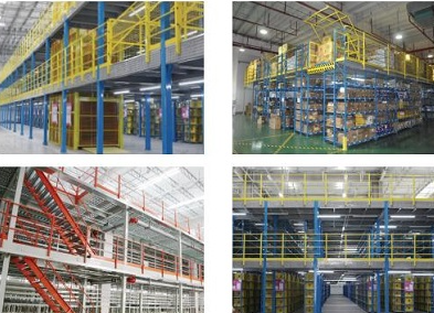 All of Maxrac steel mezzanine floors are design to suit customer